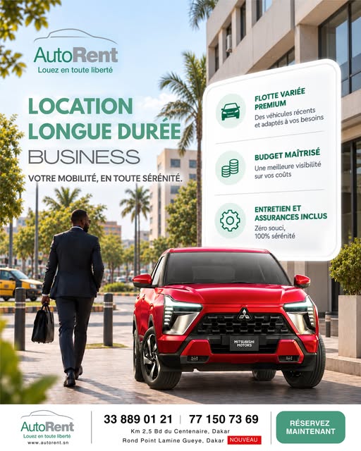 Publication AutoRent du 14 septembre 2026 — location longue durée business