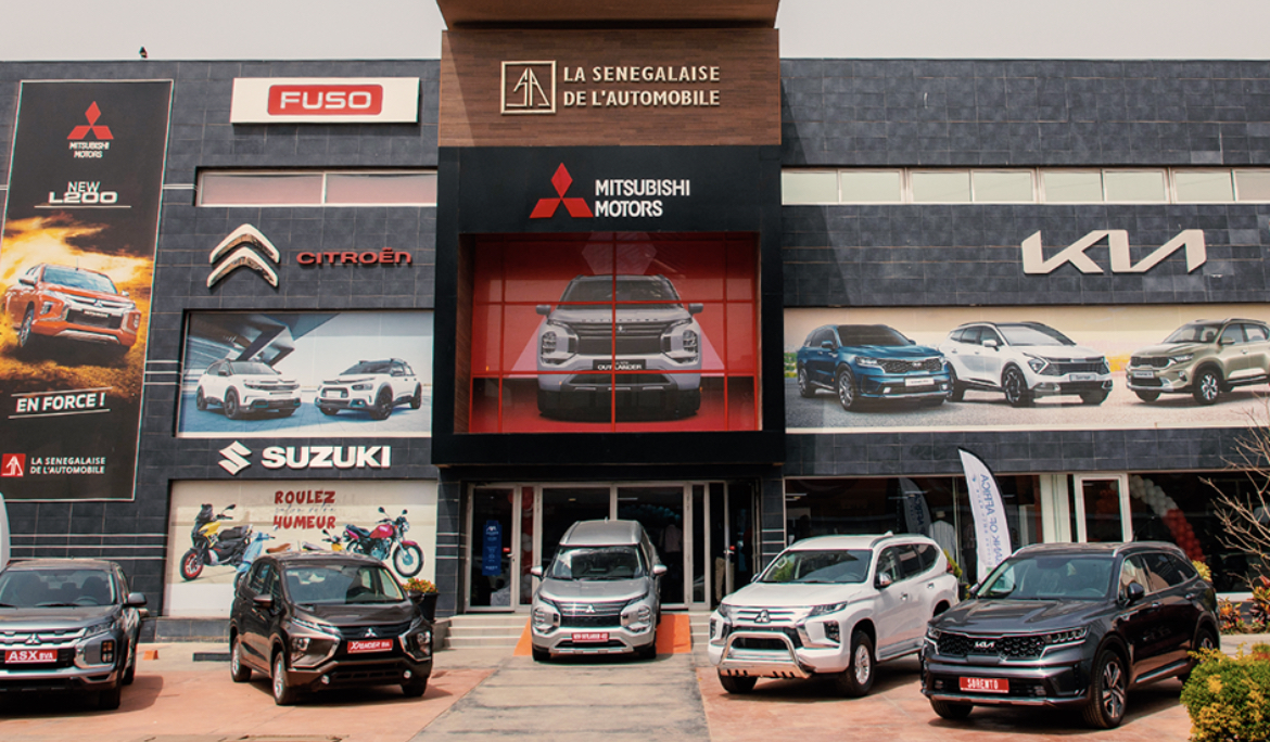 Showroom La Sénégalaise de l’Automobile, Boulevard du Centenaire, Dakar